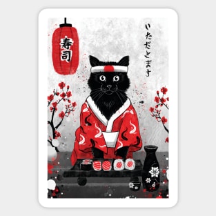 Sushi Cat Sticker